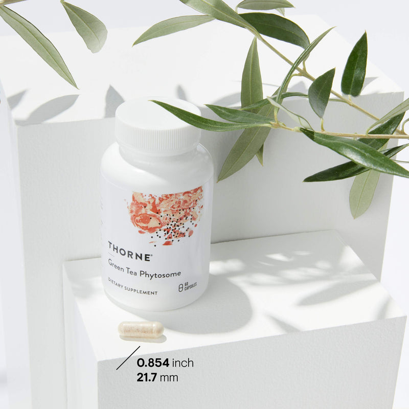 [Australia] - THORNE Green Tea Phytosome - Antioxidant, Liver Protective, and Metabolic Benefits of Green Tea Without The Caffeine - 60 Capsules 