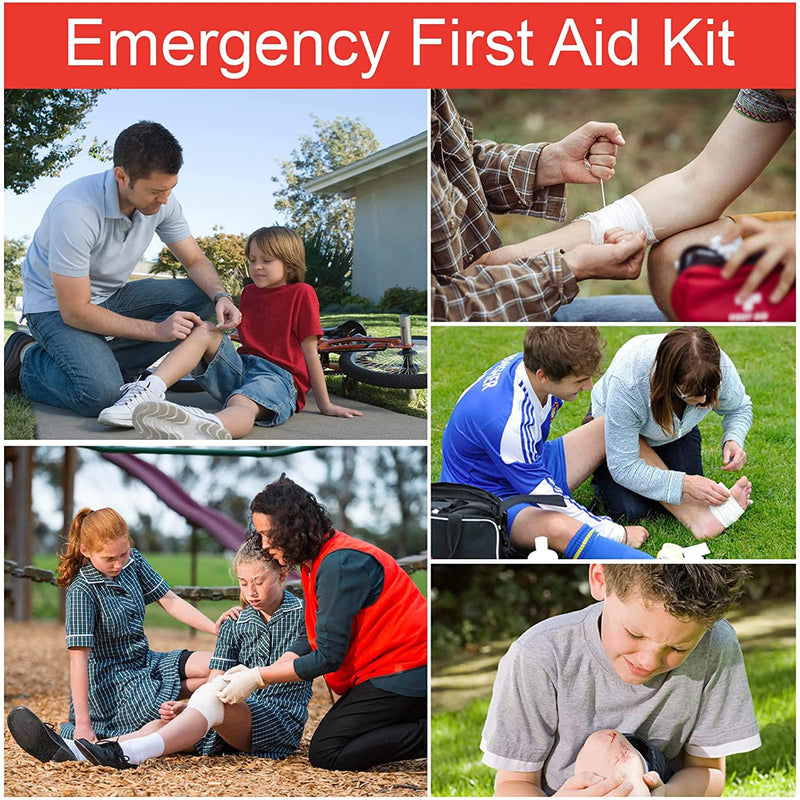 [Australia] - First Aid Kit - 97 Piece - Small Travel First Aid Kit, Ideal for Cars, Schools, Sports, Homes, Travel, Camping, Hiking style one 