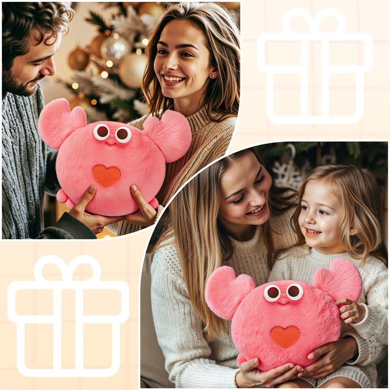 [Australia] - Mewaii Microwaveable Crab Heating Pad, Stuffed Toys, Heated, Lovely Crab Pillow, Plush for Period Cramps, Stress Relief, Stuffed Gifts, Plush Toys for Girls, Boys, Women Crab 