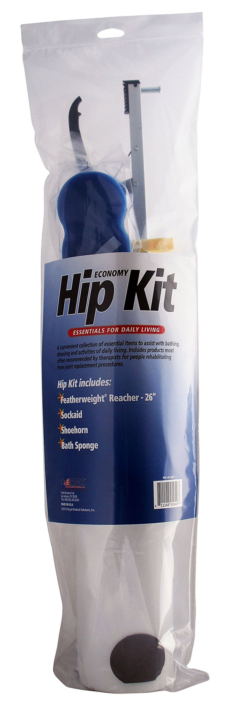 [Australia] - RMS Hip Knee Replacement Kit - Ideal for Recovering from Hip Replacement, Knee or Back Surgery, Mobility Tool for Moving and Dressing (32 Inch Reacher) 