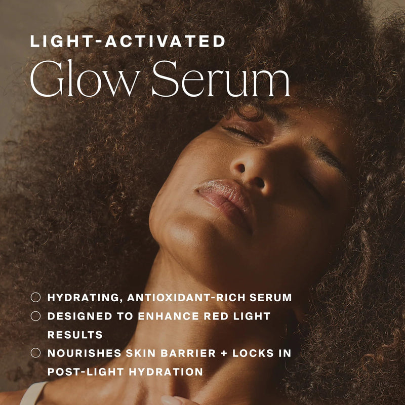 HigherDOSE Glow Serum - Facial Serum Formulated to Plump, Hydrate, and Stimulate Radiant Skin - Help Reduce Fine Lines and Wrinkles - 1 oz