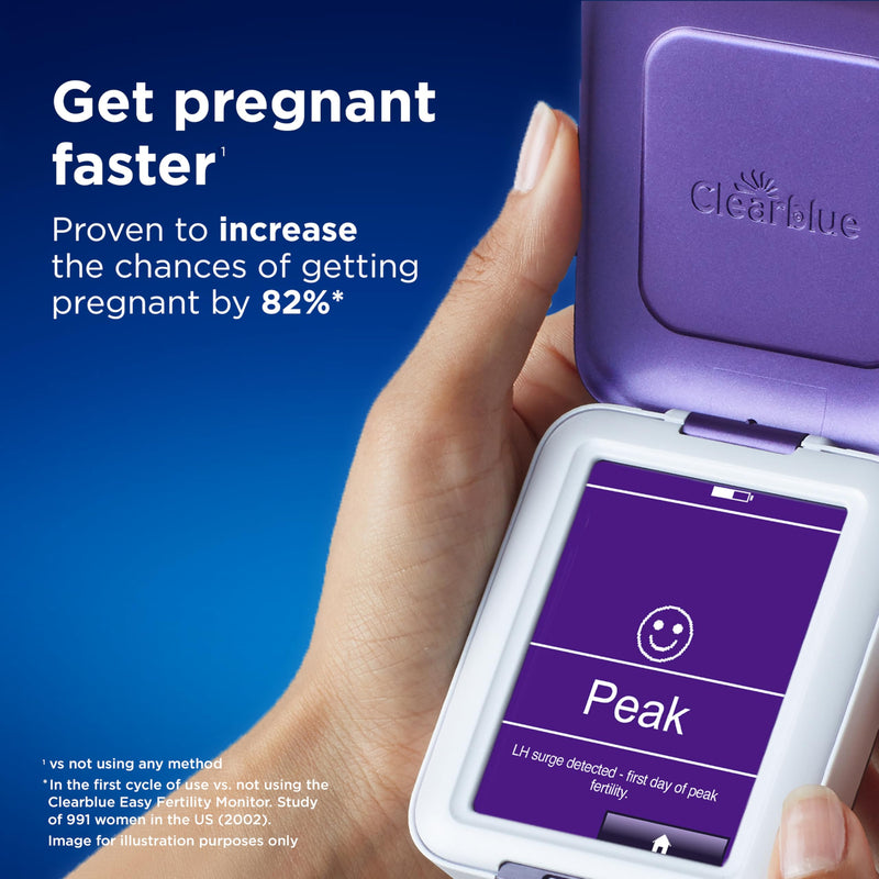 Clearblue Fertility Monitor Test Sticks, 30 Count 30 Count (Pack of 1) 30 Fertility Tests