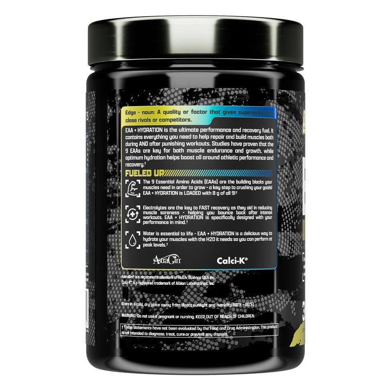 [Australia] - Nutrex Research EAA Hydration | EAAs + BCAA Powder | Muscle Recovery, Strength, Muscle Building, Endurance | 8G Essential Amino Acids + Electrolytes | Blueberry Lemonade 30 Servings 