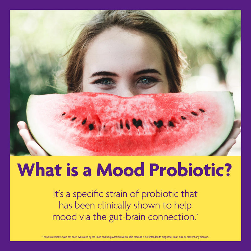InnovixLabs Mood Support Probiotics for Women & Men (60 Capsules) | Supports Relaxation & Digestive Health, Acidophilus Probiotic w/ Lactobacillus & Bifidobacterium 5 Billion CFU, 30-Day Supply 60 Count (Pack of 1)