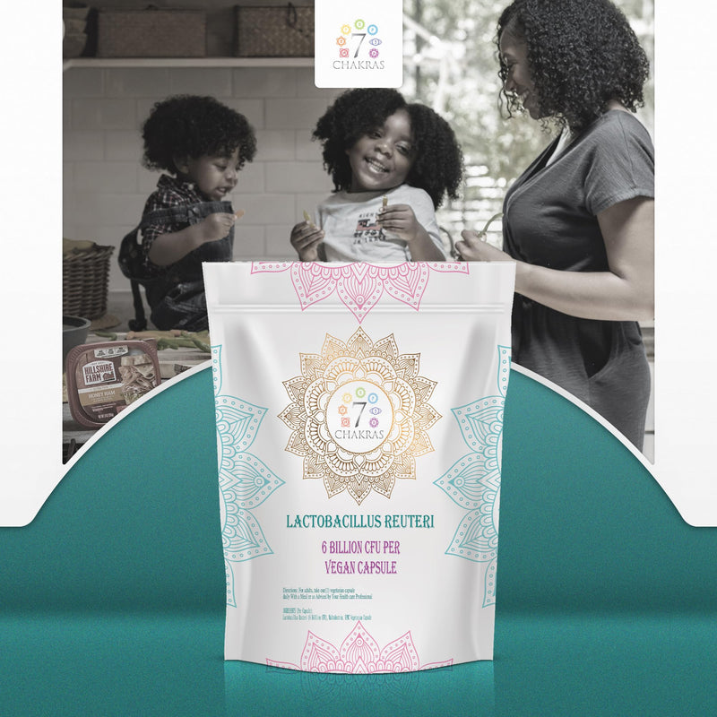 7C Lactobacillus Reuteri | 30 High Strength L Reuteri Capsules - 6B CFU L-Reuteri Probiotic per Serving | Probiotic Lactobacillus Supplement | Non-GMO, Gluten & Allergen Free | Made in The UK 30 count (Pack of 1)