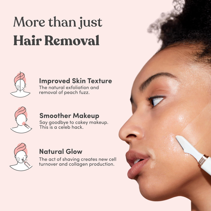 [Australia] - Dermaplane Razor Refills by Jill Razor | 8 Single-Use Dermaplane Refill Blades for 8 Shaves | Requires Jill V1 Starter Kit Purchased Separately | Refills Not For V2 Kits 