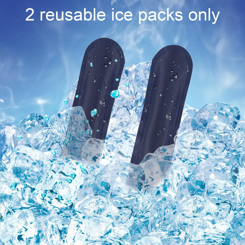 [Australia] - Insulin cooler bag with 2 ice packs, diabetic bag for diabetic utensils, safe and cold, medication diabetic cooler for travel, insulated travel bag for insulin and injection pen 