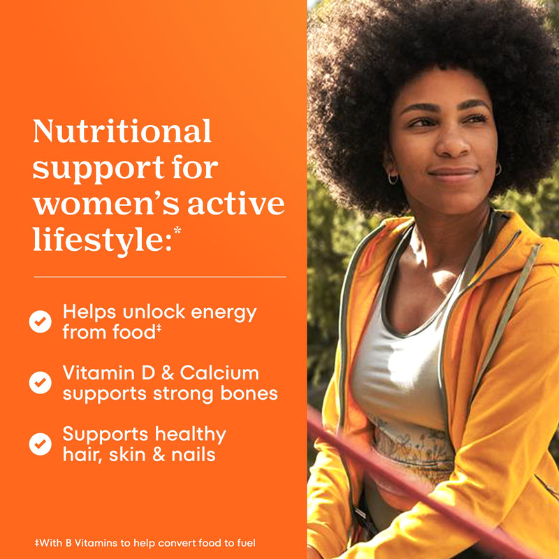 One A Day Multivitamin for Women- Daily Vitamins for Woman with Biotin, Calcium, Folic Acid, Iron & Zinc, Complete Women’s Vitamins, 200 Ct (Packaging May Vary) Women's 200ct