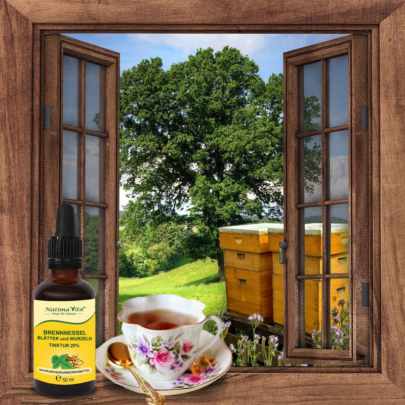 [Australia] - Nettle leaves and roots tincture 20% – 50 ml – 100% natural - NatimaVita 