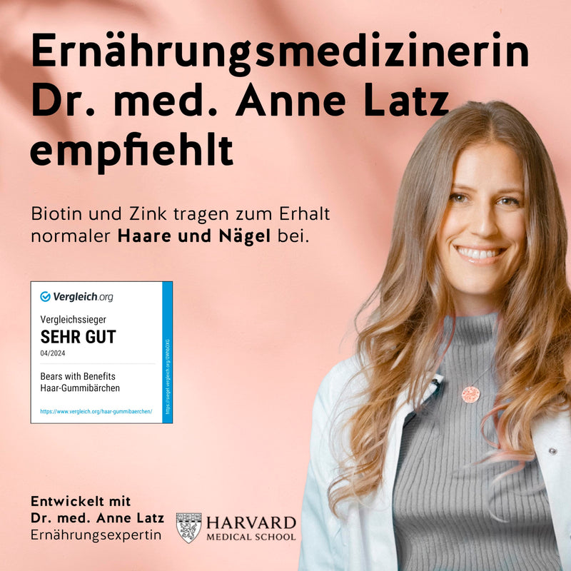 [Australia] - Bears with Benefits Pack of 3 Ah-mazing Hair Vitamins with Biotin - Sugar-Free Biotin Gummies for Normal Hair Growth in a High-Quality Gift Box 60 Pieces (Pack of 3) 