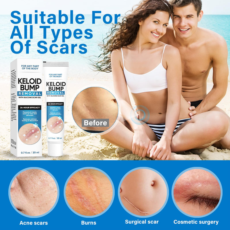 [Australia] - Scar ointment, medical silicone scar cream gel for reduced visible surgical scars, burns, keloid, acne scars, injuries 