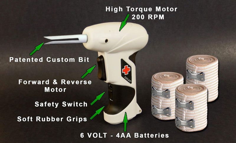 Wrap Wrench-A Professional Sports & Medical Wrap and Bandage Roller