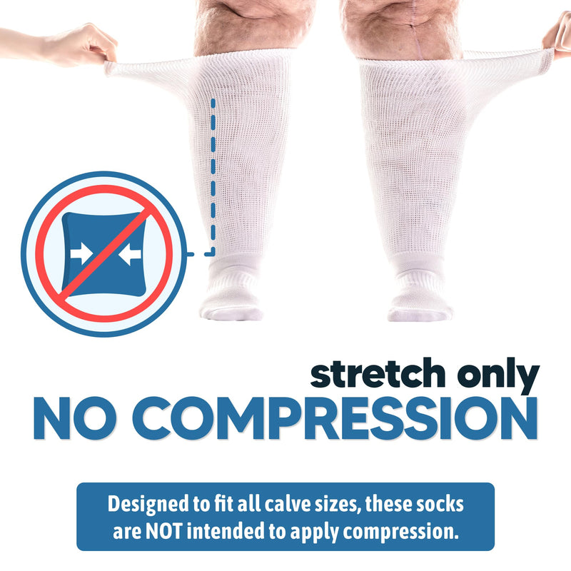 [Australia] - Viasox Non-Binding Diabetic Socks for Men & Women X-Large Black 