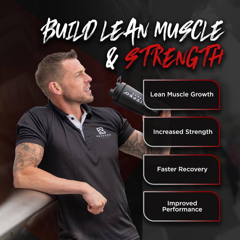 Creatine Monohydrate, Unflavoured 500g - Ultra-Micronised Creatine - Lean Muscle, Strength & Endurance - Fast Absorption, Zero Fillers - Premium Quality - Made in the UK 500 g