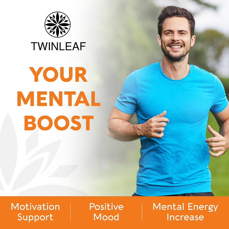 TWINLEAF Serotonin & Dopamine Support Bundle - 5HTP, Vitamin B6, B12, GABA, L-Tyrosine & L-Theanine for Mood & Mental Well-Being - 60 Capsules Each - Made in USA