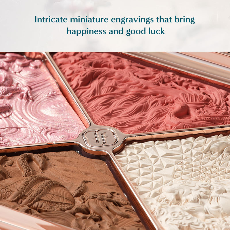 [Australia] - FLORASIS Eastern Beasts Sculpting Makeup Palette (Ode to Embroidery) (02 Eastern Beast, 1 Count) 02 Eastern Beast 