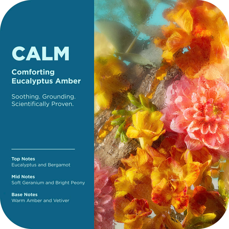 OLLY Calm Body Wash Eucalyptus Amber 17oz with Hyaluronic Acid | Nourishing Cleanser for Skin Barrier Repair, Deep Hydration, Eucalyptus Amber Scent,