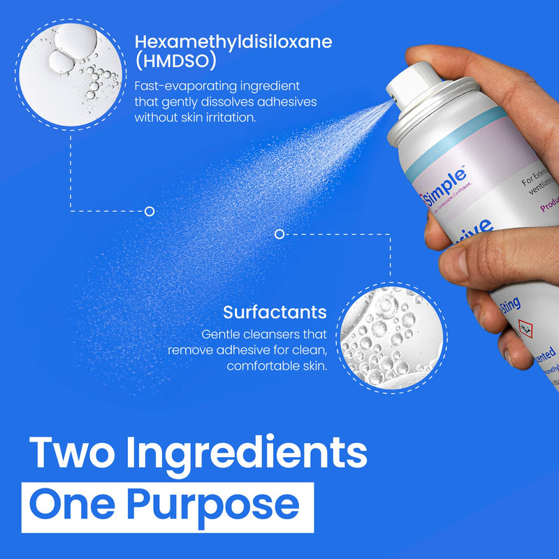 [Australia] - Safe n‚Äô Simple Medical Adhesive Remover Spray for Skin - 1.7 Fl Oz No Sting Alcohol Free Ostomy Adhesive Remover - Gentle Medical Adhesive Removal Spray for Stoma, Urostomy, Ileostomy & Colostomy Care 