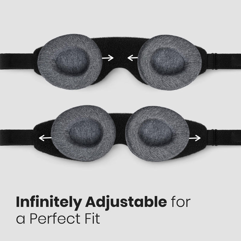 [Australia] - Manta Slim Sleep Mask ‚Äì Ultra-Light Blackout Eye Mask with Adjustable Eye Cups, Soft Strap for Comfortable Sleep, Minimalist Design for Better Rest 