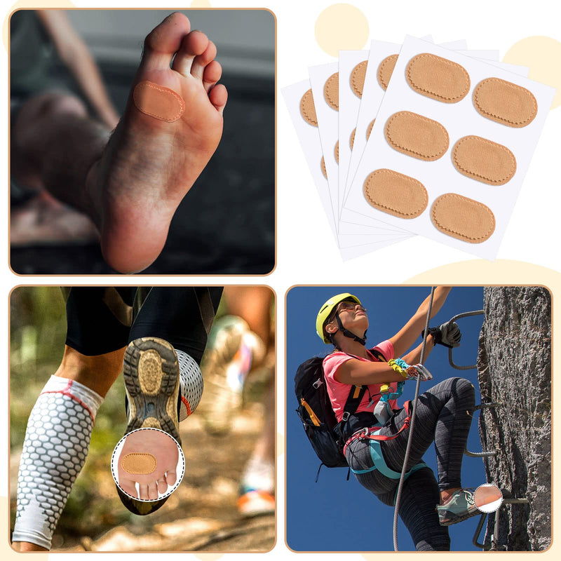 [Australia] - 30 Pcs Foot Callus Cushion Toe Cushions Pad Foot Protector Pads Corn Cushions Patches Shoe Accessories for Women Men Fabric Feet Heel Toe Protector Pads 30 