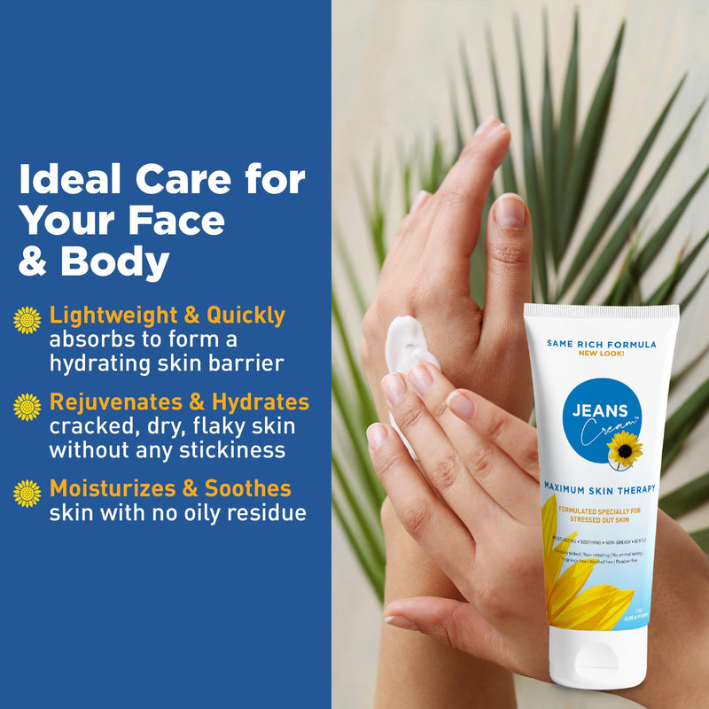 [Australia] - Maximum Skin Therapy Radiation Burn Cream, Moisturizing Vitamin E and Aloe Vera Cream for Compromised Skin, Minor Cuts, Sunburn and More, Non-Greasy Formula, 7 oz 7 Ounce (Pack of 1) 