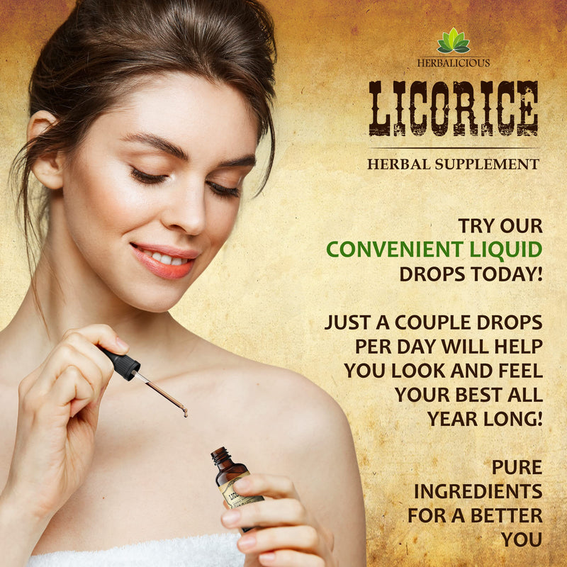 [Australia] - Licorice Root Extract 4Fl oz - Glycyrrhiza Glabra - Organic Herbal Supplement for Digestion Restore Respiratory Health Fatigue & Immunity Support Vegan Gluten Free Liquid Tincture 4 Fl Oz (Pack of 1) 
