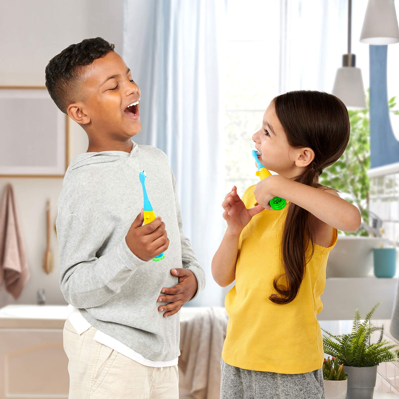 [Australia] - BriteBrush™ - Interactive Smart Kids Toothbrush featuring Baby Shark 1 Count (Pack of 1) 