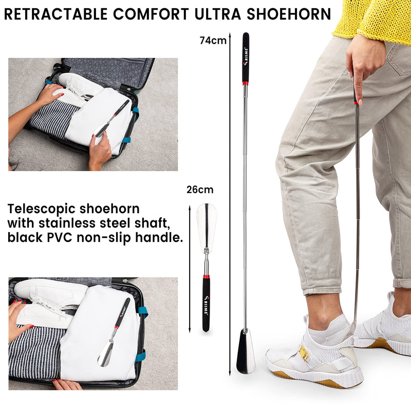 [Australia] - SOKELP-Sock Aid Device for Seniors-Elderly Sock Helper-Sock Aid-Sock Assistant Device No Bending-Easy Use-Hip Kit-Disability Aids-Sock Aids for Putting On Socks-Sock Puller Gray 