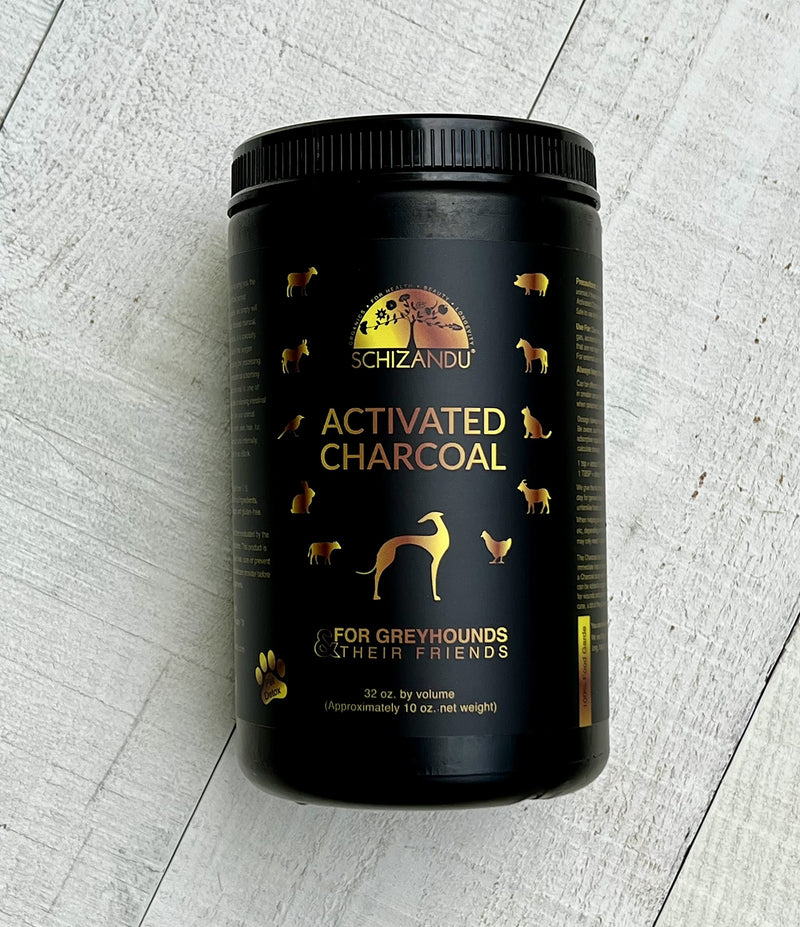 Activated Charcoal Powder for Dogs and All Pets, Livestock. Organic. for Digestive Upset, Poisonings, Detox, Dental Health, Kidney Relief, General Well-Being, Longevity, 10 oz / 1qt - PawsPlanet Australia