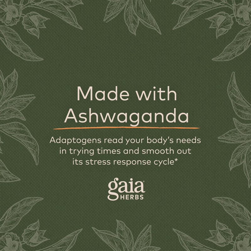 [Australia] - Gaia Herbs Organic Ashwagandha Gummies, Stress Support, Cinnamon, Ginger, Gluten Free, Vegan, 120 Count 120 Count (Pack of 1) 