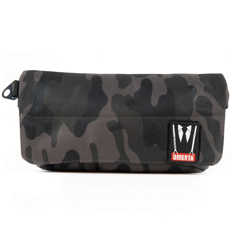 Odor Sealing Pouch, Carbon-Filtered Smell/Spill Proof Bag, Water Resistant, Discreet Compact Fit, Collector Camo 12 Inch Standard