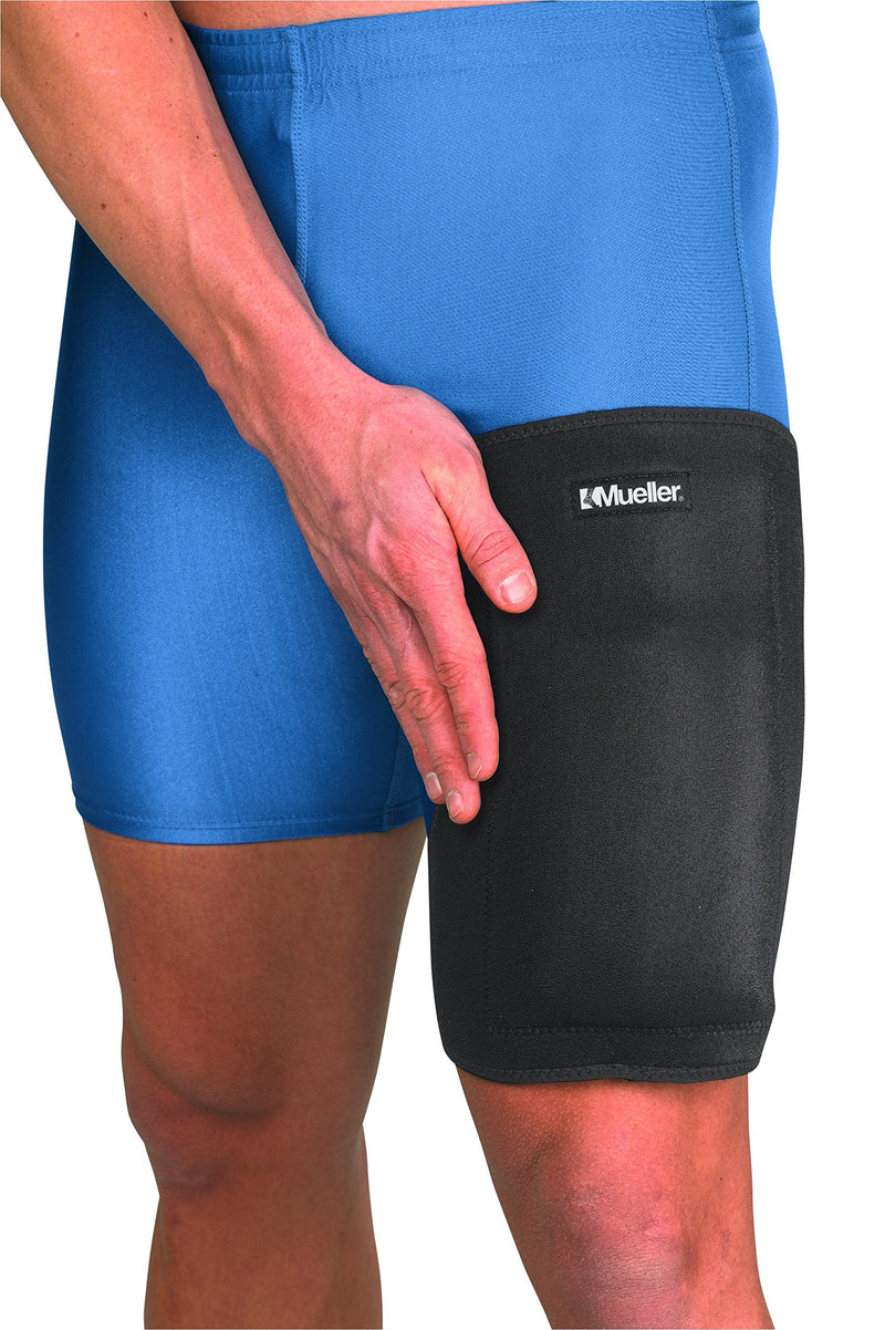 [Australia] - MUELLER Sports Medicine Reusable Cold/Hot Therapy Wrap, Ice Pack, Cold & Hot Packs for Injuries and Pain Relief, Black, Large 