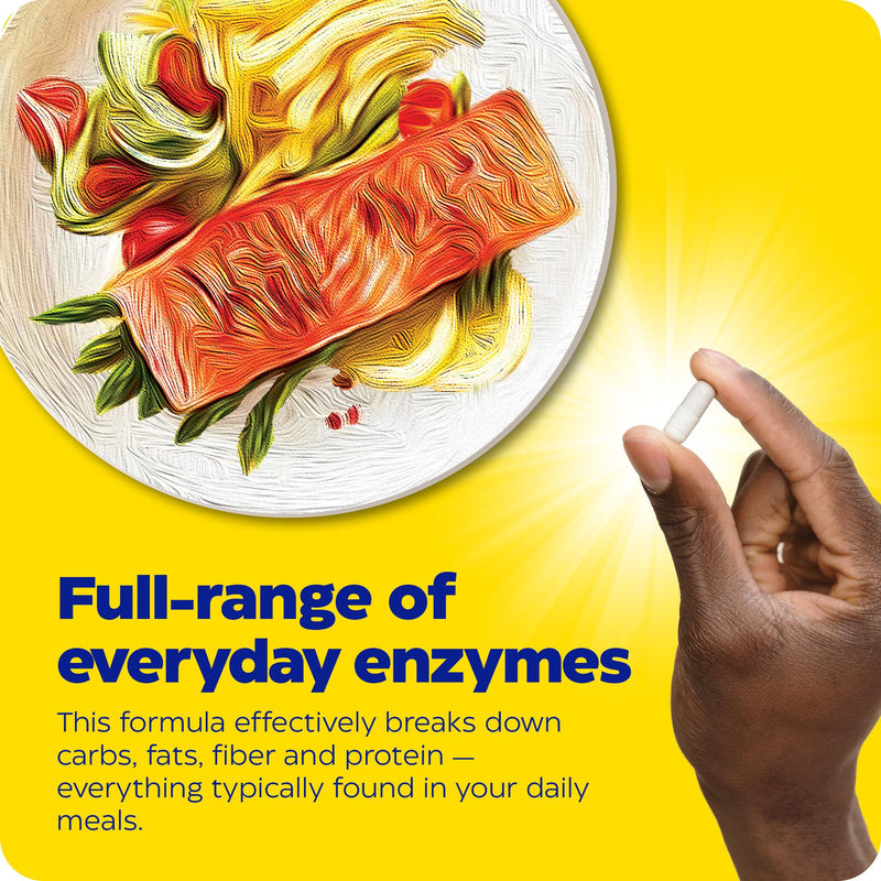 Enzymedica, Digest Complete, Digestive Enzymes, 30 Vegan Capsules, High-dose, Vegetarian, Soy-Free, Gluten-Free, Non-GMO