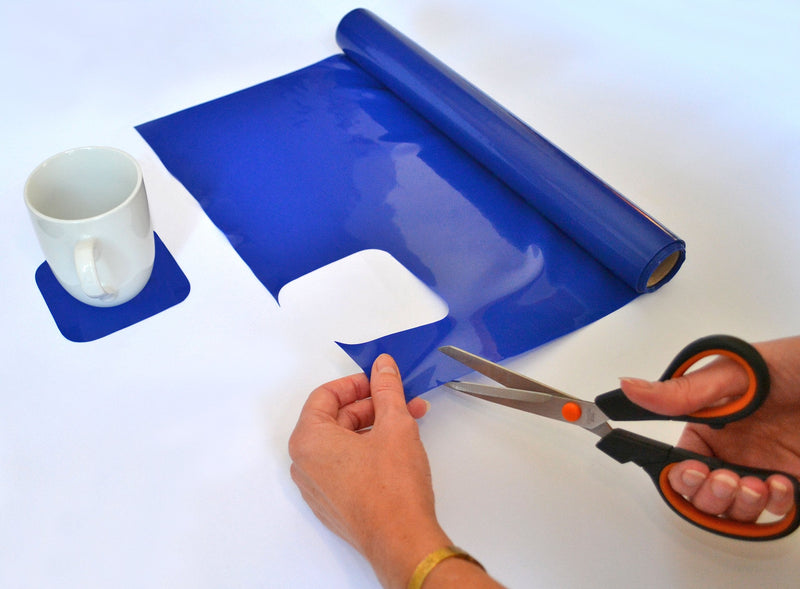 [Australia] - SP Ableware 753761302 Tenura 100 Percent Silicone Non-Slip Roll 3-1/5' x 11-4/5" Width, Blue 