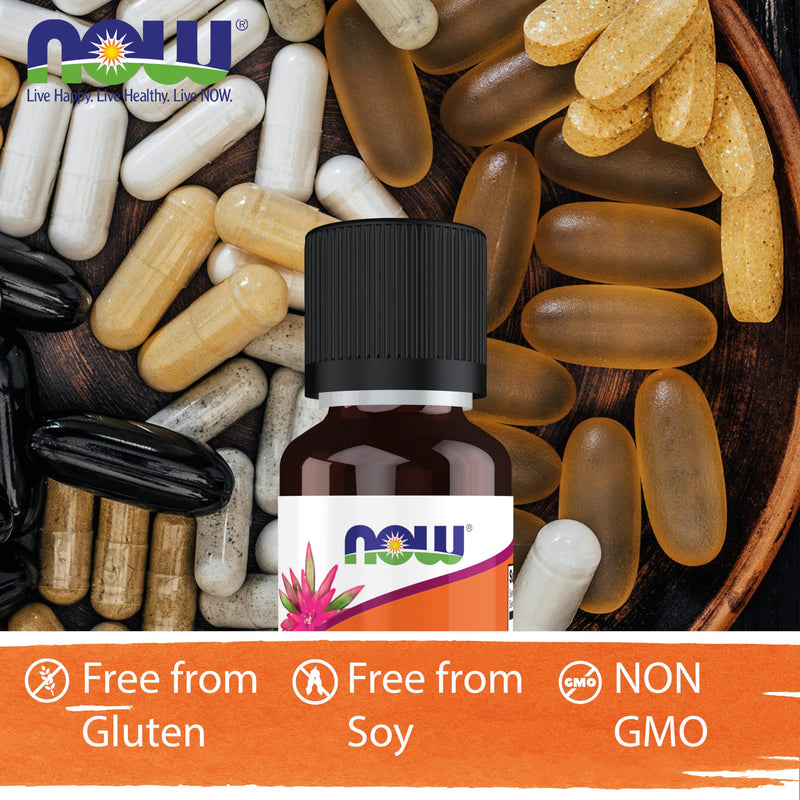 Now Foods, Liquid Vitamin D3, 1.000IU, 30ml, Vitamin D Drops from Lanolin, SOYA Free, Gluten Free, Non-GMO