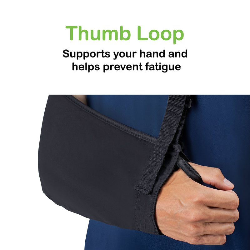 [Australia] - Arm Sling Air: Breathable Medical Sling with Padding on Strap. For Broken & Fractured Bones, Shoulder & Rotator Cuff Support 