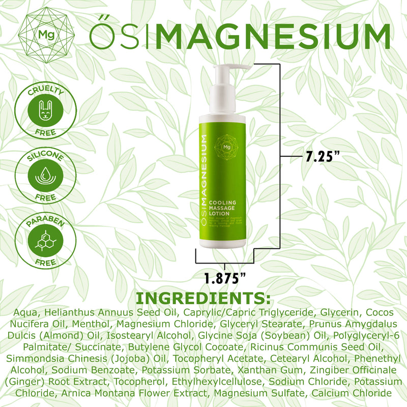 Magnesium Cooling Massage Lotion 200ml