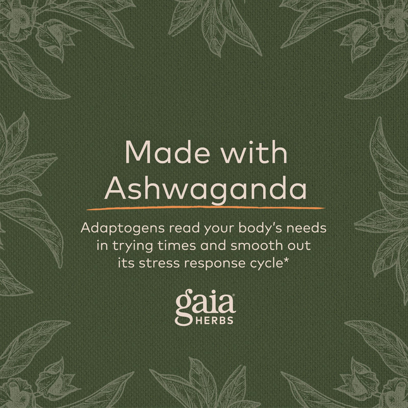 [Australia] - Gaia Herbs Organic Ashwagandha Gummies, Stress Support, Cinnamon, Ginger, Gluten Free, Vegan, 45 Count 45 Count (Pack of 1) 