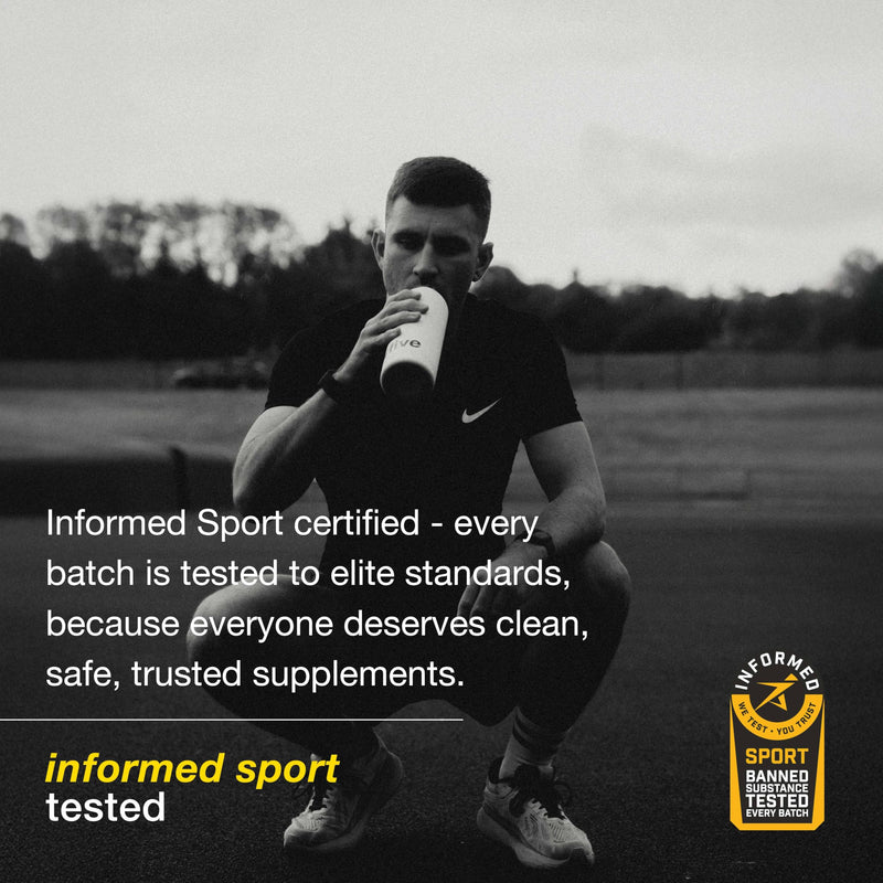 fourfive Creatine & Electrolytes Powder (Creatine Monohydrate) Easy Dissolve, Unflavoured & Vegan, Hydration & Strength Performance - 206g Pouch (30 Servings)