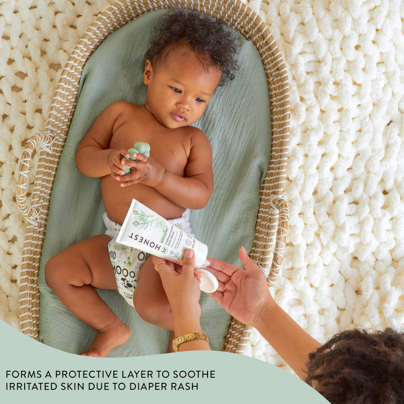 [Australia] - The Honest Company Baby Diaper Rash Cream Spray | Moisturizing + Calming Zinc Oxide | Hypoallergenic, Dermatologist Tested, Cruelty Free | 2 fl oz 2 Fl Oz (Pack of 1) 