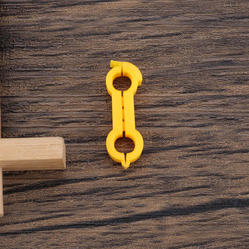 eMagTech 2pcs 4mm Bird Splayed Leg Treatment Ring Bird Splay Leg Hobble Leg Bands for Canaries Smaller Budgies Large British Finches Small Quail Orange - PawsPlanet Australia