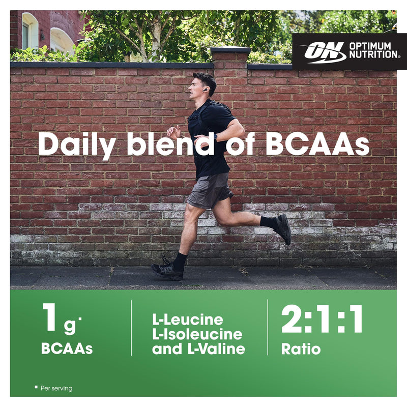 Optimum Nutrition BCAA Capsules, Amino Acids Tablets, 1000 mg of Essential Amino Acids BCAAs with L-Leucine, L-Isoleucine and L-Valine, Unflavoured, BCAA Supplements, 100 Servings, 200 Capsules