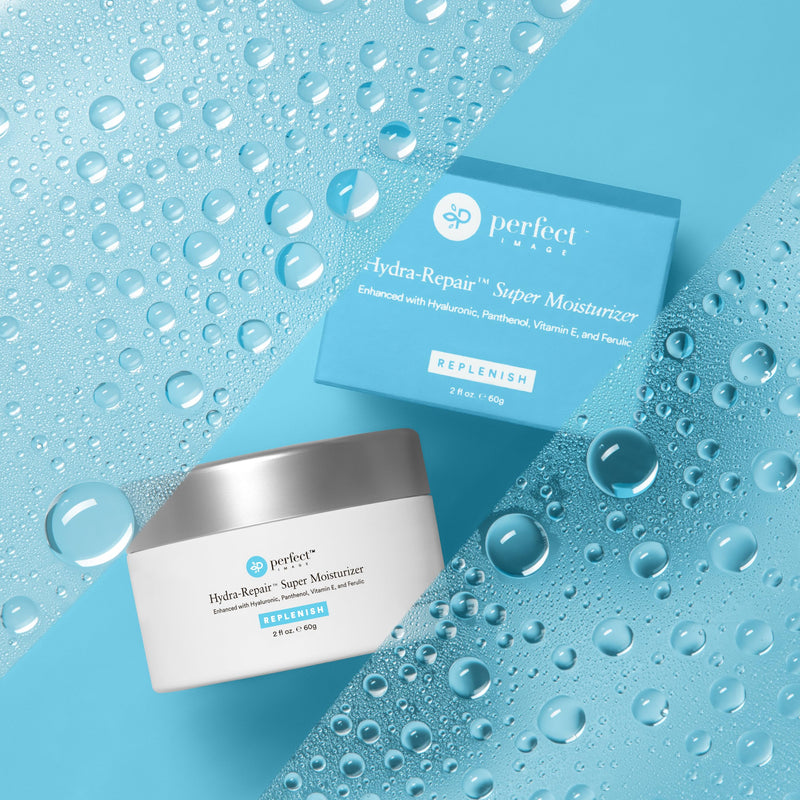 Perfect Image Hydra-Repair Super Moisturizer, Hyaluronic Acid Face Moisturizer for Women and Men, Facial Moisturizer with Vitamin E and Shea Butter, 2 fl oz. (60g) Post-Peel - Dry Rough Damaged
