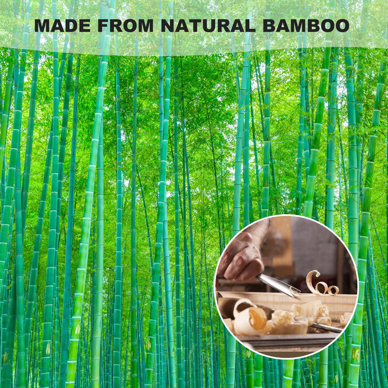 [Australia] - 2 Pack Wooden Bamboo Back Scratcher, 17 Inch Long Handle Back Scratchers for Adults Men Women, with Beautiful Gift Packaging 