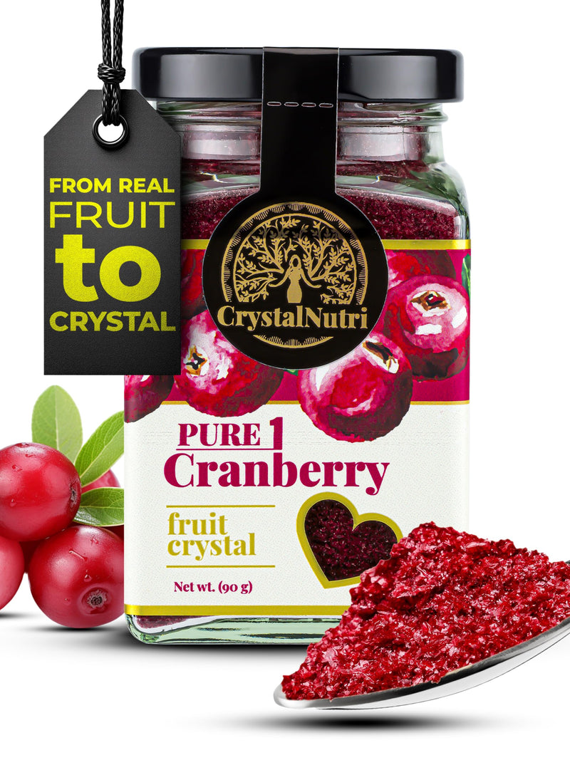 Pure Cranberry 90g – Better then freeze dried fruit - concentrated powder - low temperature drying – Preserving natural enzymes, rich in antioxidants