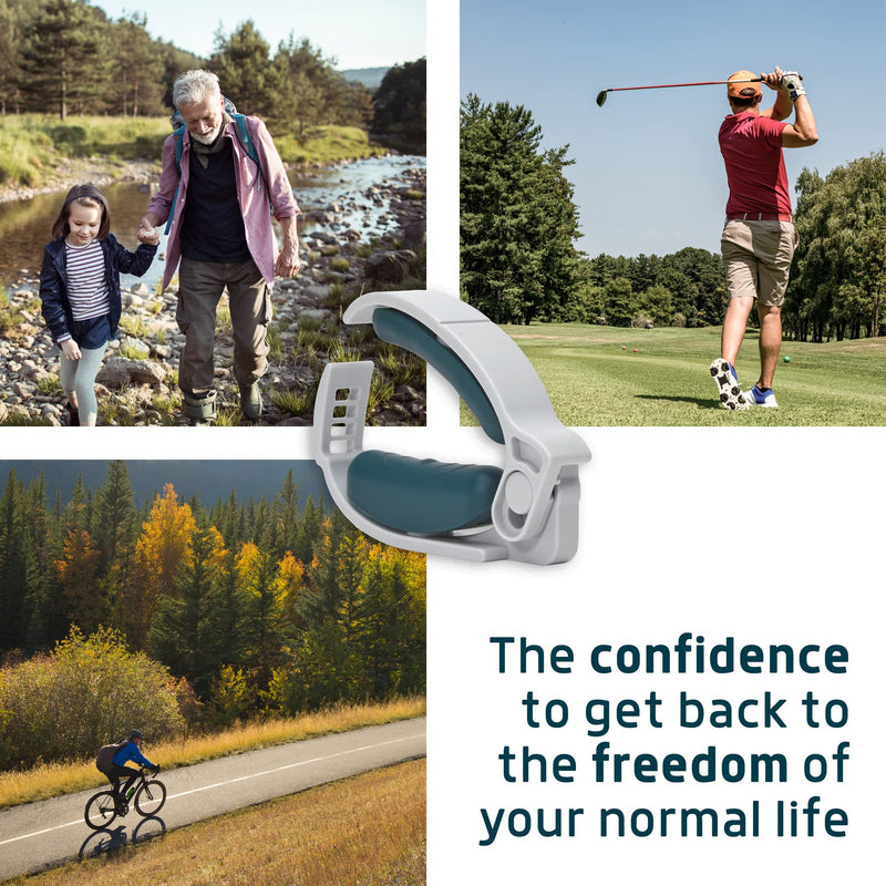 [Australia] - Freedom Clamp by Lunderg - with Innovative Pro-Hinge for Top-Down Pressure & 5 different Fittings - Totally Customizable Penile Clamp for Incontinence - Mens Incontinence Products Freedom Clamp 