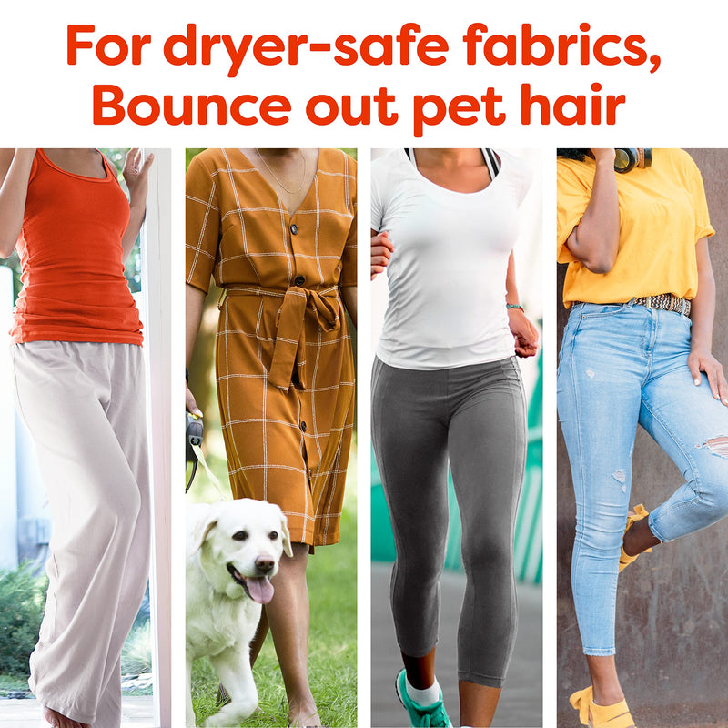 [Australia] - Bounce Pet Hair and Lint Guard Mega Dryer Sheets with 3X Pet Hair Fighters, Fresh Scent, 50 Count 50 Count (Pack of 1) 