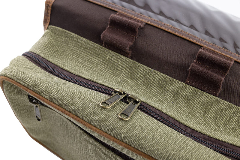 moonster Hanging Toiletry Bag for Men & Women, Leather Travel Bag with Hanging Hook, Dopp Kit Shower Bag