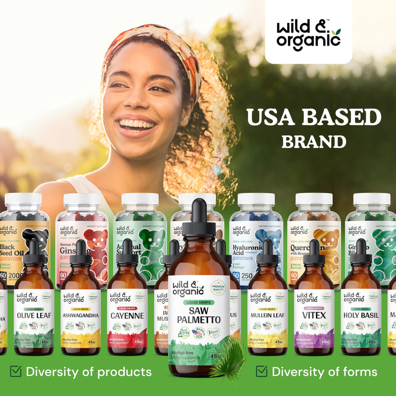 [Australia] - Saw Palmetto Liquid Extract Supplement for Men & Women - Organic Saw Palmetto Tincture - Vegan, Alcohol Free Drops - 4 fl oz 4 Fl Oz (Pack of 1) 