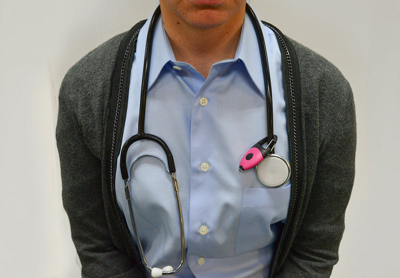 [Australia] - Princeton Tec Impulse Stethoscope Light (20 Lumens, Pink) Stethoscope Light (White LED) 